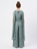 Designer Palazzo Set / Indowestern Co-ord Set 